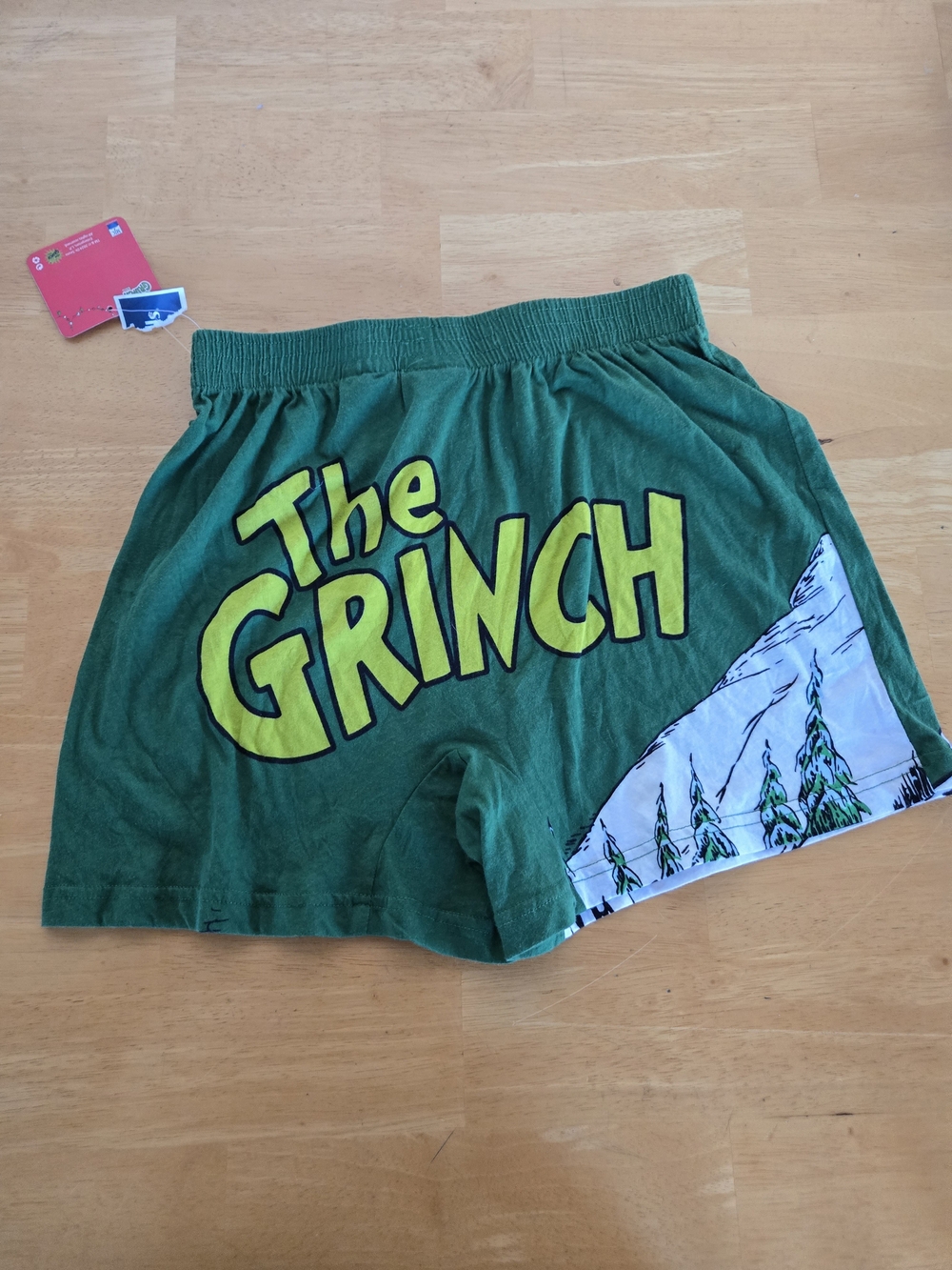 The Grinch Green Kids Lounge Shorts